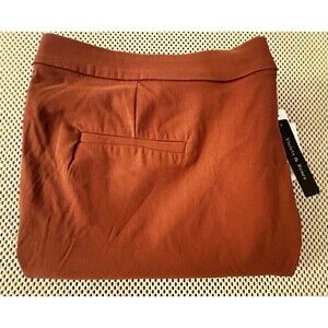 NWT Violets and Roses Pants Women SZ 24W Elastic Waist Comfort Career Casual NEW